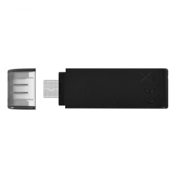 Kingston Technology DataTraveler 128GB USB-C 3.2 Gen 1 70 Sort