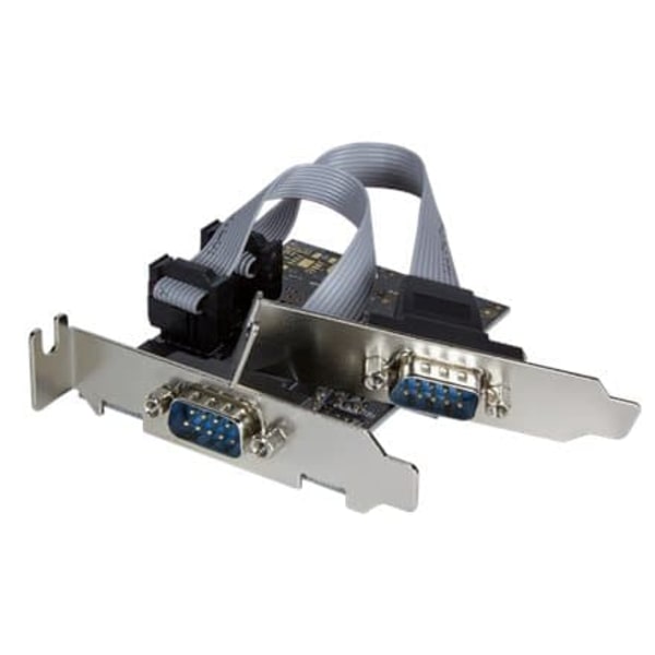 CARD adaptor LOGILINK, PCI-Express la 2 x SERIAL DB9M, "PC0031"