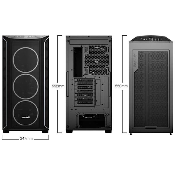 Obudowa Shadow Base 800 FX BGW63 Czarna