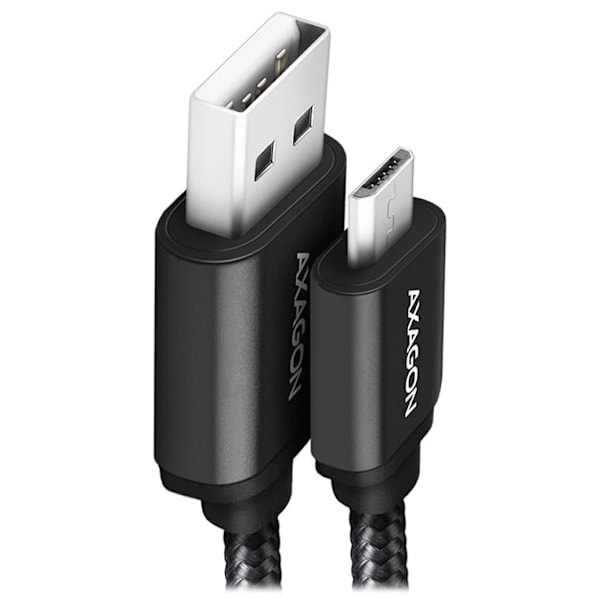 AXAGON Data and charging cable, 1 m | BUMM-AM10AB | USB Type A to USB Type Micro