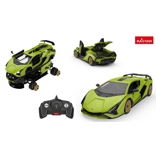 RASTAR RC car 1:18 Lamborghini Sian Building kit, 97400