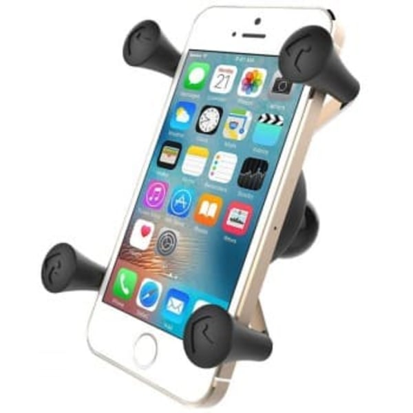 RAM Mounts X-Grip Universal Phone Holder with Ball musta
