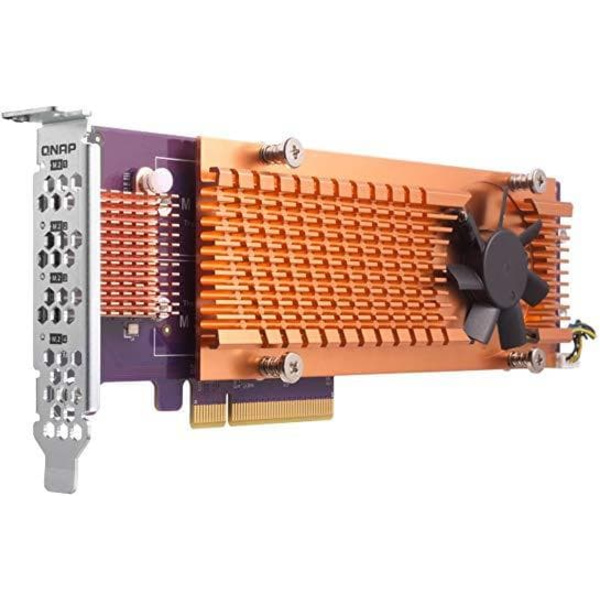 DUAL M.2 22110/2280 PCIE SSD/EXPANSION CARD (PCIE GEN2 X4) Kobberfarve
