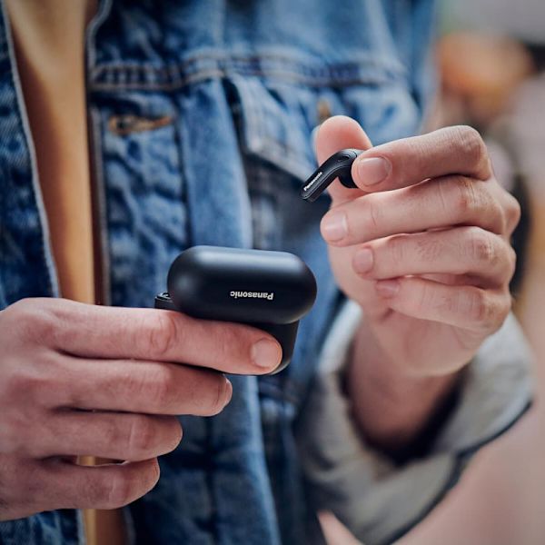 Panasonic Headphones | RZ-B110WDE-K | Bluetooth | In-ear | Microphone | Wireless | Black