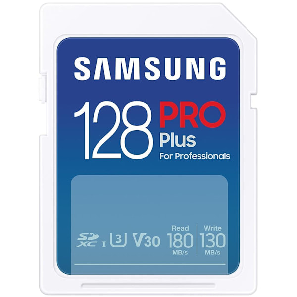 Memory card Samsung PRO Plus SD Card (2023), 128GB, White