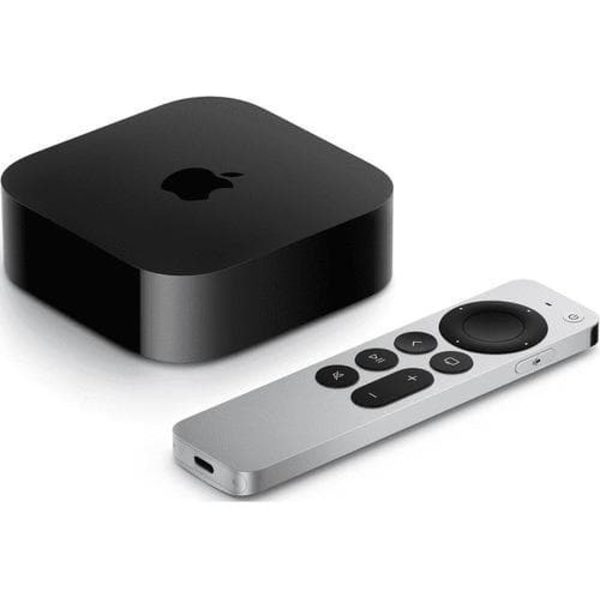 Apple TV 4K Black, Silver 4K Ultra HD 128 GB Wi-Fi Ethernet LAN
