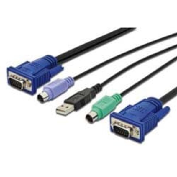 DIGITUS Octopus - keyboard / video / mouse (KVM) cable - 1.8 m