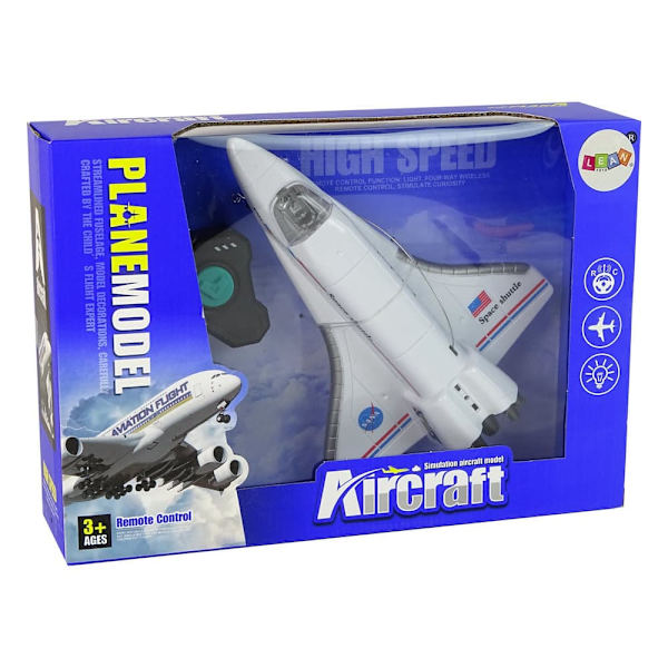 White Remote Controlled Remote Control Jet