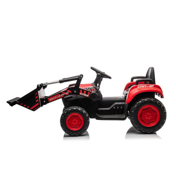 Rechargeable tractor with bucket BW-X002A Red