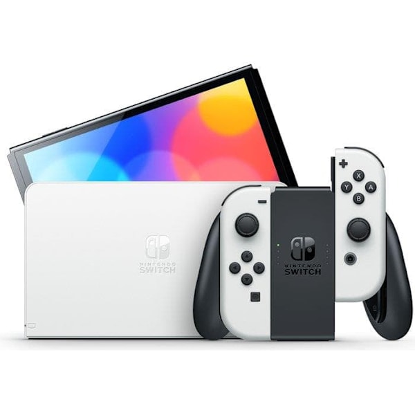 CONSOLE SWITCH+JOY-CON/WHITE 210301 NINTENDO Hvid