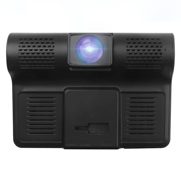 RoGer 3in1 Car video recorder with integrated front / rear / inside camera /  Full HD / 170 degree view