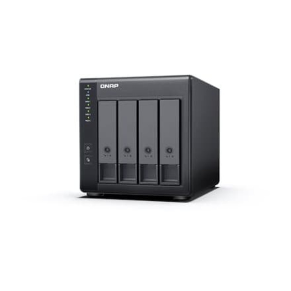 QNAP TR-004 storage drive enclosure HDD/SSD enclosure Black 2.5/3.5" Sort