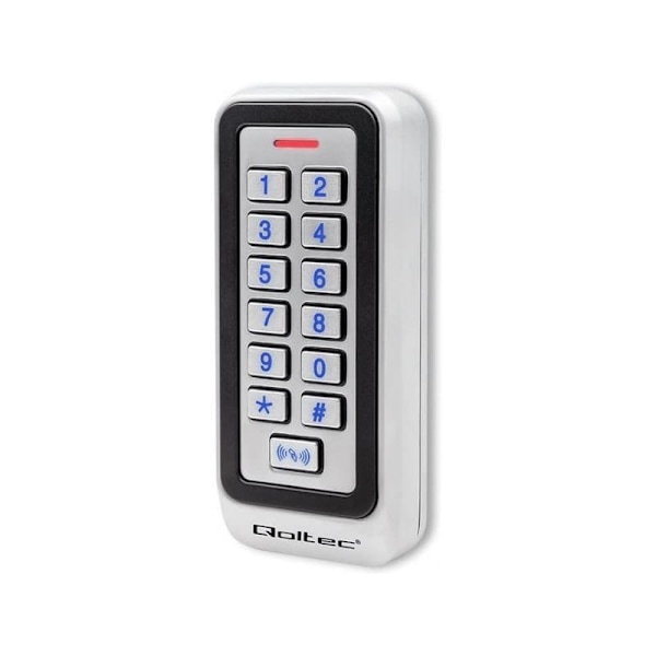 Qoltec 52443 Code lock TRITON with RFID reader Code | Card | key fob | IP68 | EM