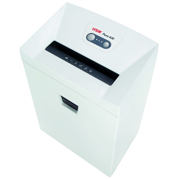 HSM Pure 420 shredder, 35 l, 1,9x15 mm
