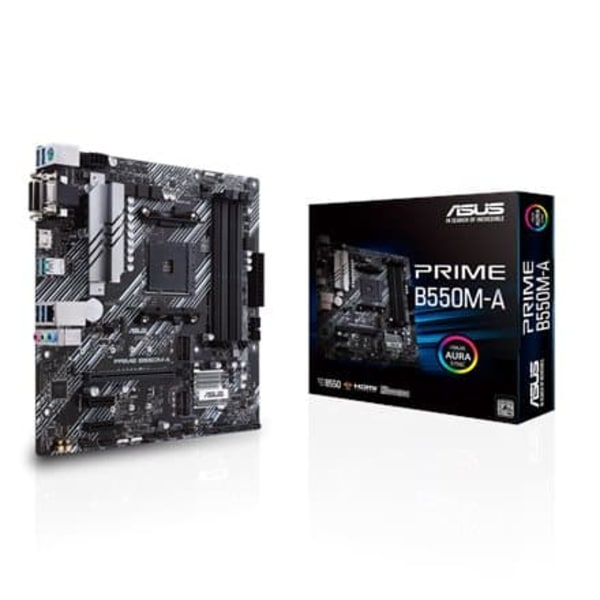ASUS PRIME B550M-A Socket AM4 micro ATX AMD  B550