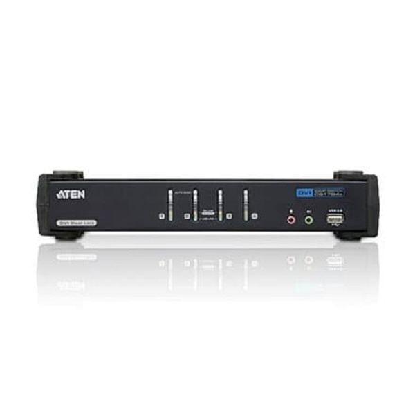 ATEN CubiQ CS1784A - KVM / audio / USB switch - 4 ports