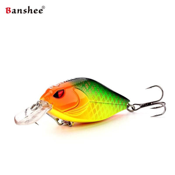 Vobleris Banshee Crankbait 58mm 9g VKR01-58 Citrus Tiger, Plūdrus