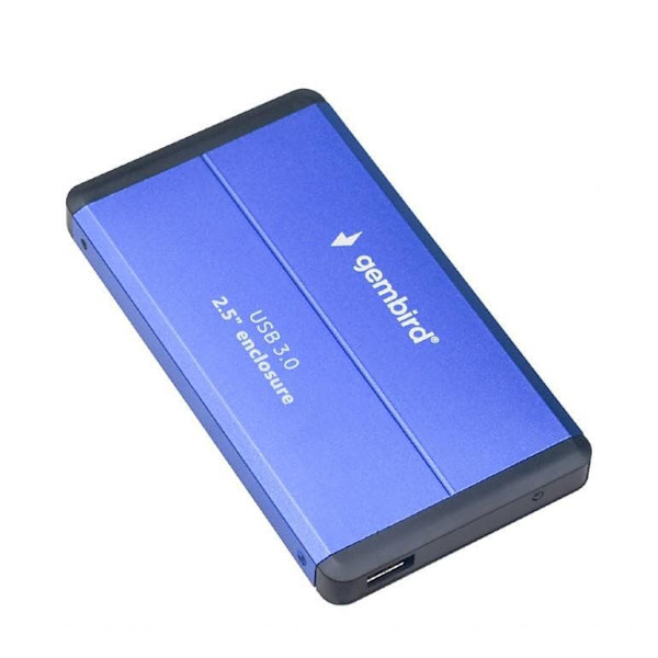 Kastīte cietajam diskam Gembird 2,5" HDD SATA USB 3.0 Blå