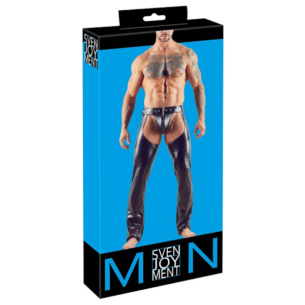 Imit. Leath. Chaps Men M