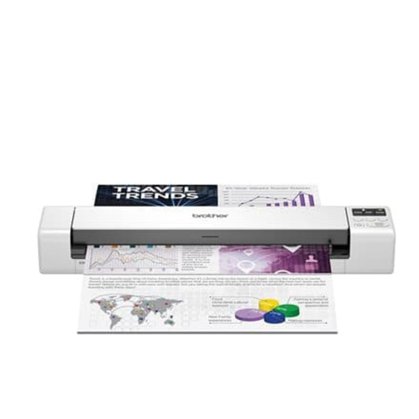 Brother DS-940DW Duplex, microSD, WiFi Sort, Hvit