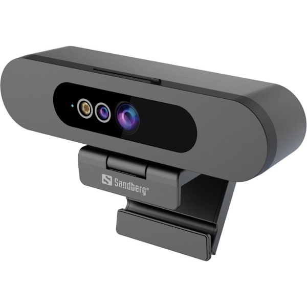 Sandberg 134-40 Face-ID Webcam 2 Sort