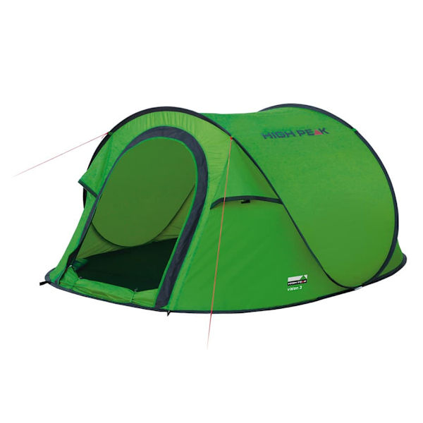 High Peak Vision 3 Green Tunnel tent 10123 Grøn