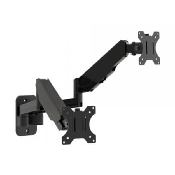 Multibeckets M Monitormount Wall Basic Dual VESA 75x75,100x100 Max 1~8kg Svart