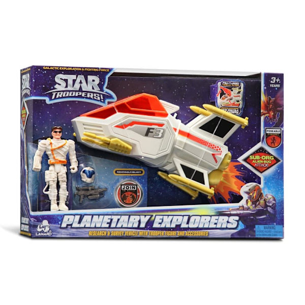 Star Troopers playset Planetary explorers