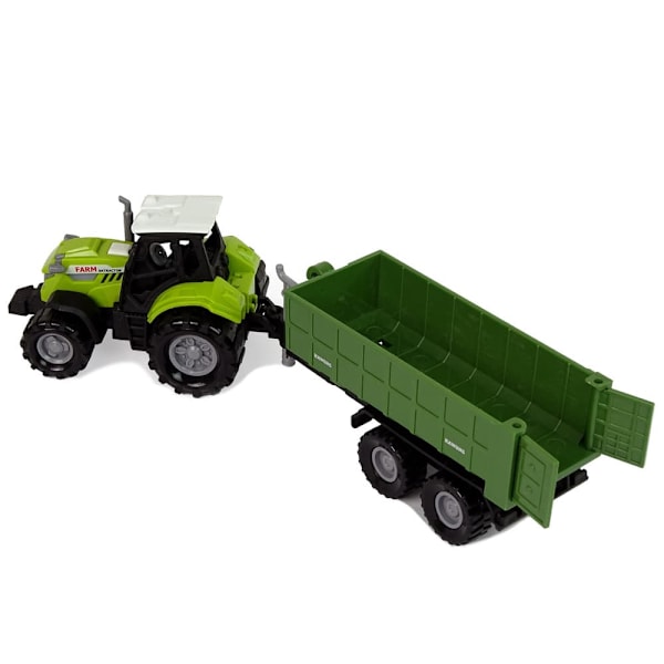 Tractor Detachable Farm Trailer Sound Green