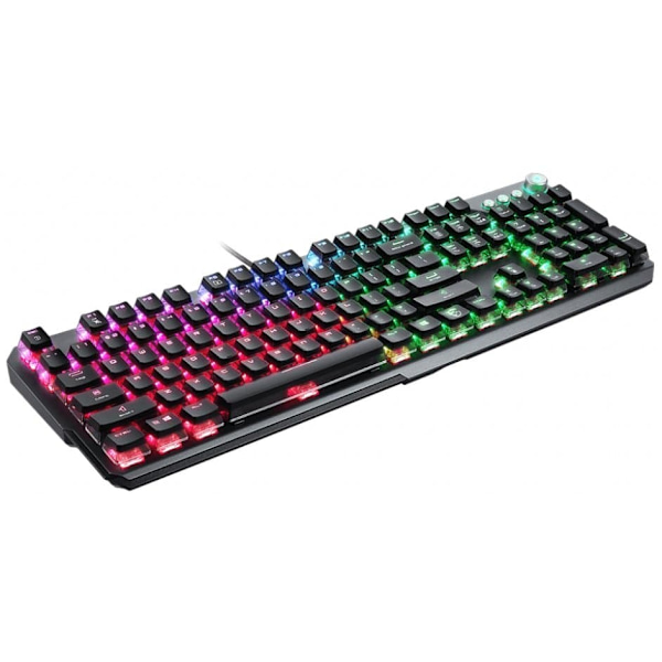 MSI herní klávesnice VIGOR GK71 Sonic Red/ drátová/ mechanická/ RGB podsvícení/ USB/ CZ+SK layout