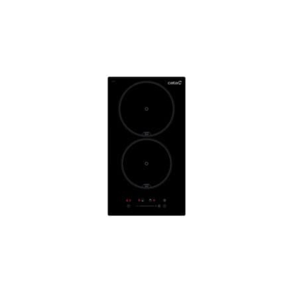 CATA | Hob | ISB 3102 BK | Induction | Number of burners/cooking zones 2 | Slider | Timer | Black musta