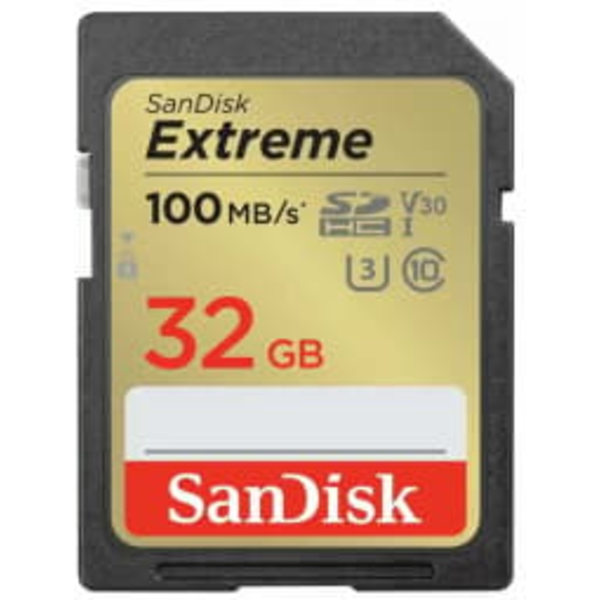 SanDisk Extreme 32 GB UHS-I Class 10 SDXC Memory Card