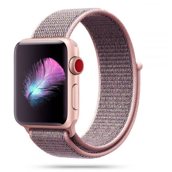 Tech-Protect watch strap Nylon Apple Watch 38/40mm, pink sand
