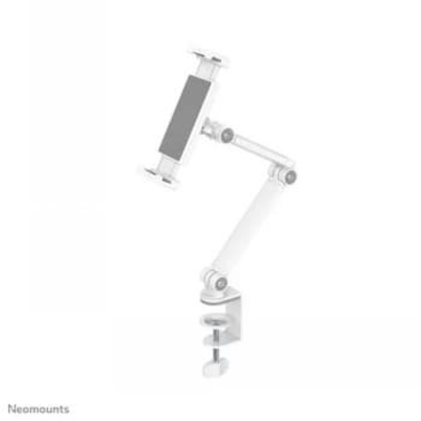 Neomounts DS15-545WH1/Držák tabletu/na stůl/4,7-12,9" /náklon/rotace 360°/3 čepy/bílý