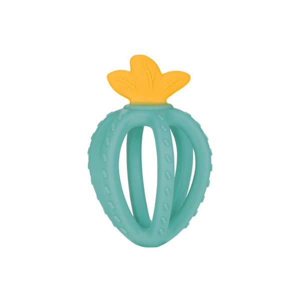 CANPOL BABIES 3D silicone sensory teether, 3m+, STRAWBERRY, 80/400_tur