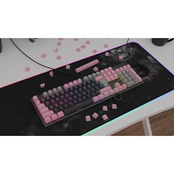 Klavaitūras taustiņi Genesis Lead 300 Pink