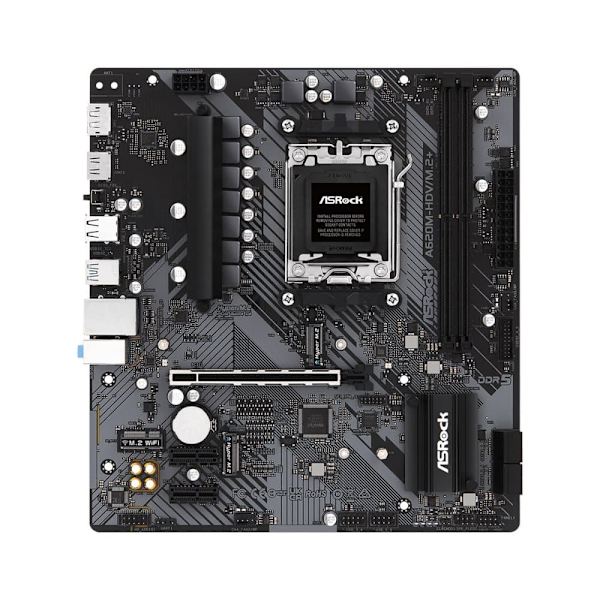 ASRock A620M-HDV/M.2+ | Processor family AMD | Processor socket AM5 | DDR5 | Supported hard disk drive interfaces SATA, M.2 | Number of SATA connector