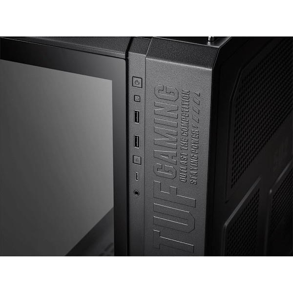 ASUS TUF Gaming GT502 Tempered Glass Dual Chamber Case Black