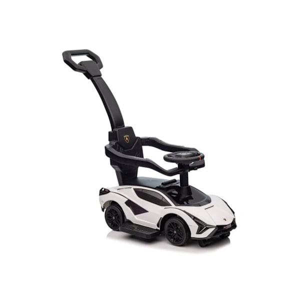 Lamborghini QLS-996T Ride-on With Pusher White