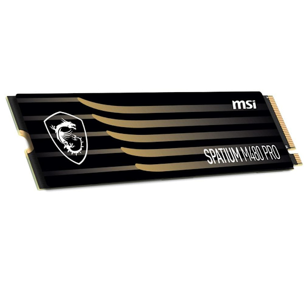 MSI SPATIUM M480 PRO PCIe 4.0 NVMe M.2 1TB PCI Express 4.0 3D NAND