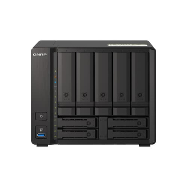 TS-H973AX-32G 9BAY 4C8T2.2GHZ/32GB DDR4 2X 2.5GBE 1X 10GBASE-T Sort