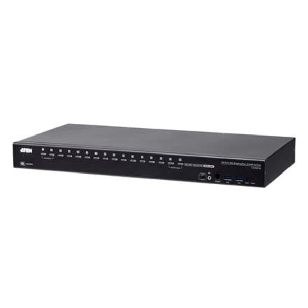 ATEN CS19216 - KVM / audio / USB switch - 16 ports - rack-mountable Sort