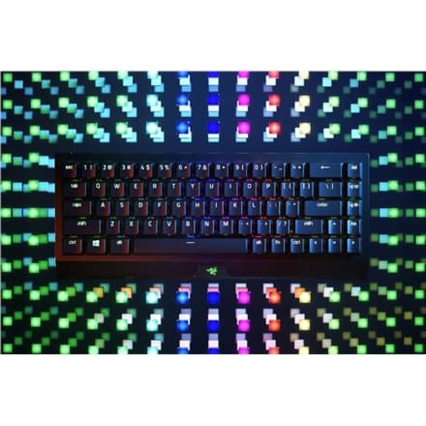 Razer BlackWidow V3 Mini HyperSpeed Gaming keyboard USB+RF Wireless+Bluetooth Yellow Switch, Black Sort