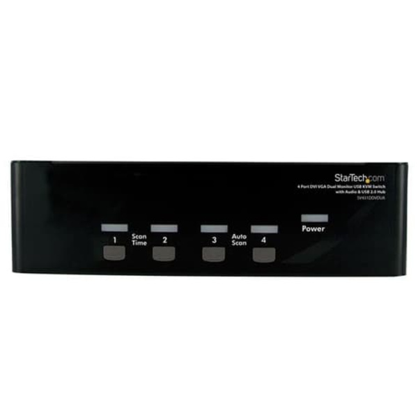 DVI VGA KVM SWITCH/IN Svart