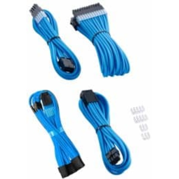 PSU kabeļu pagarinātāji Cablemod Pro ModMesh 12VHPWR Light Blue