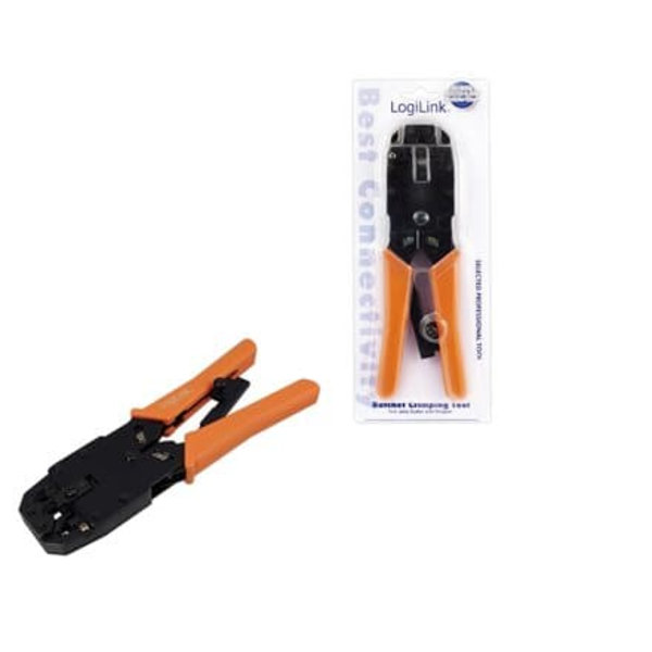 CLESTE sertizare mufe, LOGILINK, functii: sertizare mufe, taiere cablu. "WZ0003"