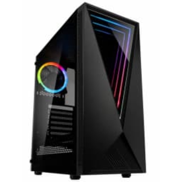 Kolink VOID RGB Mid Tower - black Window Svart