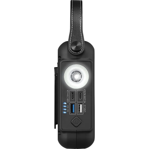 Sandberg 420-79 Hand Crank Powerbank 20000 Sort
