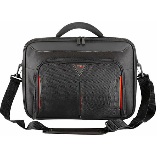 Targus | Classic | Fits up to size 14 " | Messenger - Briefcase | Black/Red | Shoulder strap
