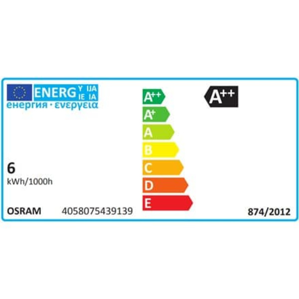 Osram | Osram Parathom Classic LED Filament 60 non-dim  6W/827 E14 bulb | E14 | 6 W | Warm White